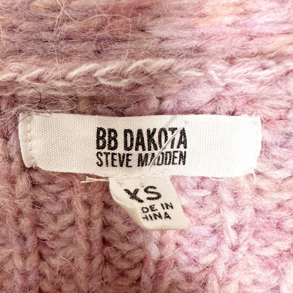 BB Dakota Women's Cardi All The Time Sweater Wool Blend Cardigan sz XS - Picture 6 of 10
